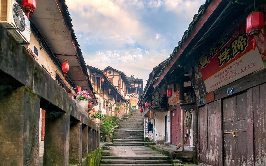 独步竹林